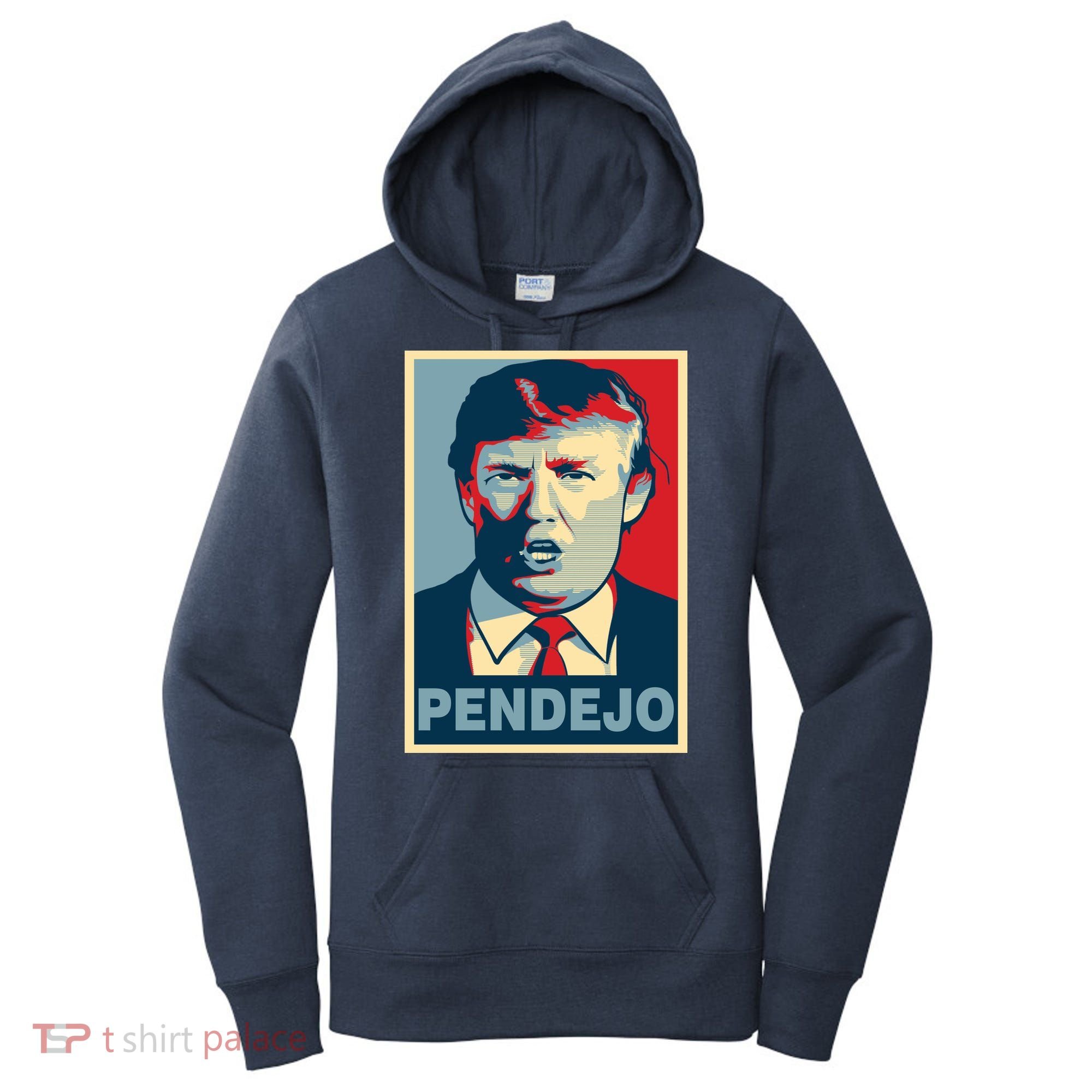 Anti Trump Pendejo Poster Not My President Women's Hoodie