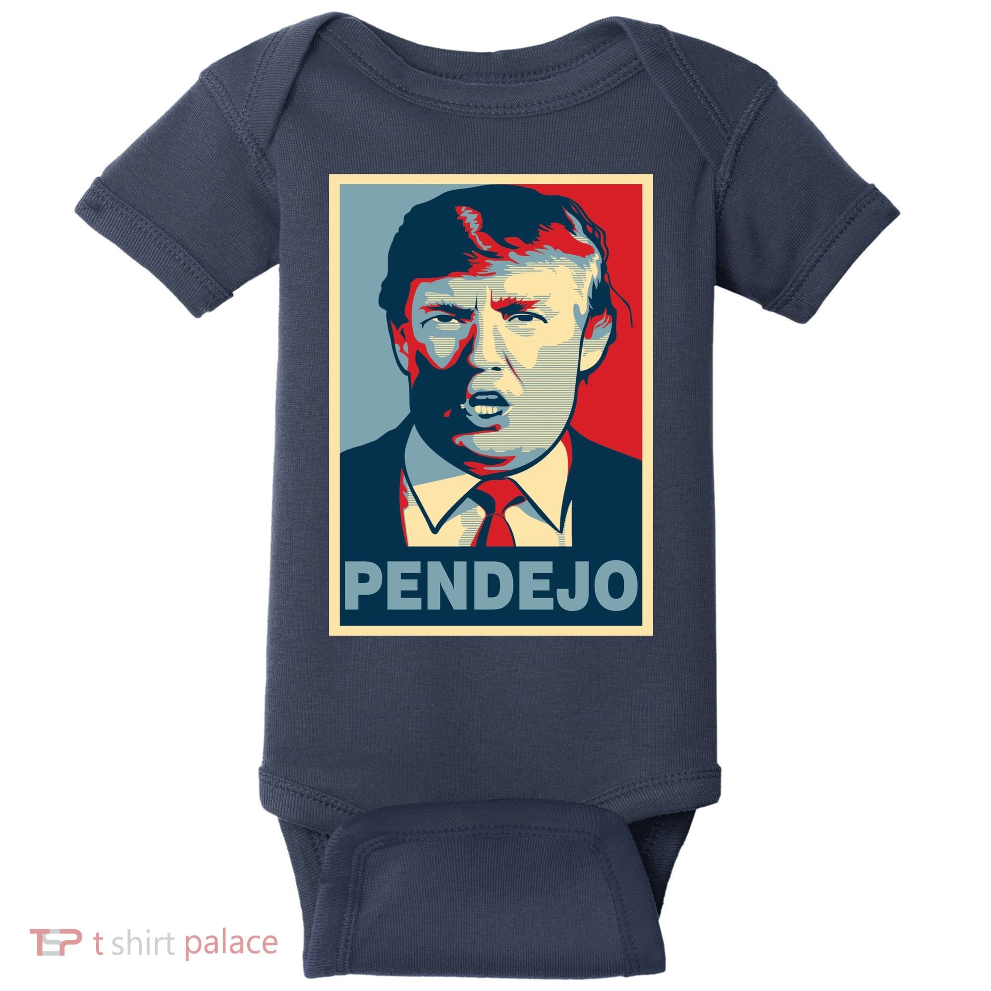 Anti Trump Pendejo Poster Not My President Baby Bodysuit