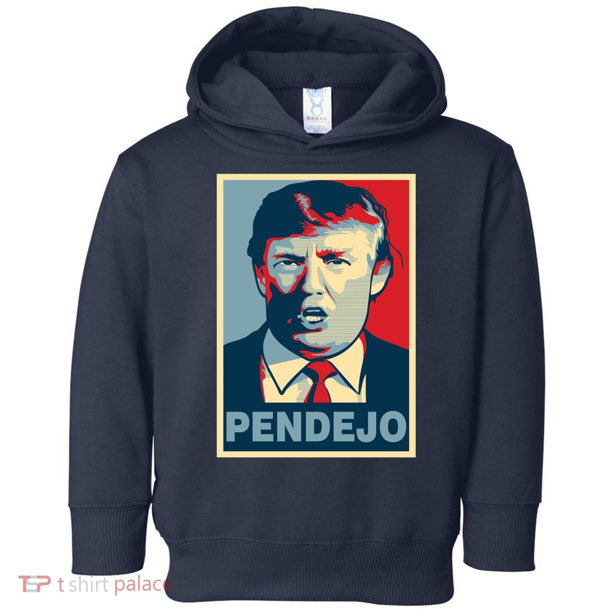 Anti Trump Pendejo Poster Not My President Toddler Hoodie