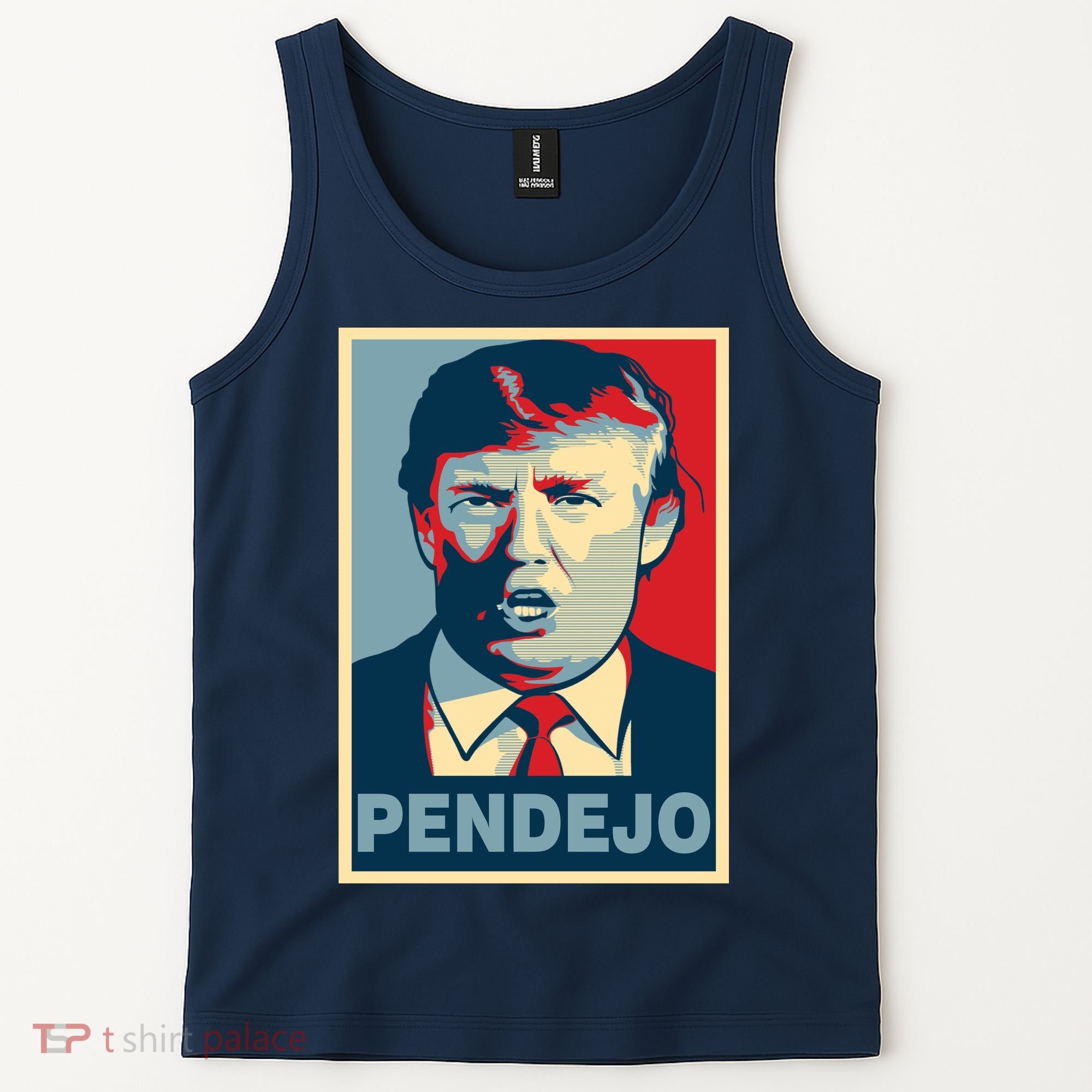 Anti Trump Pendejo Poster Not My President Tank Top