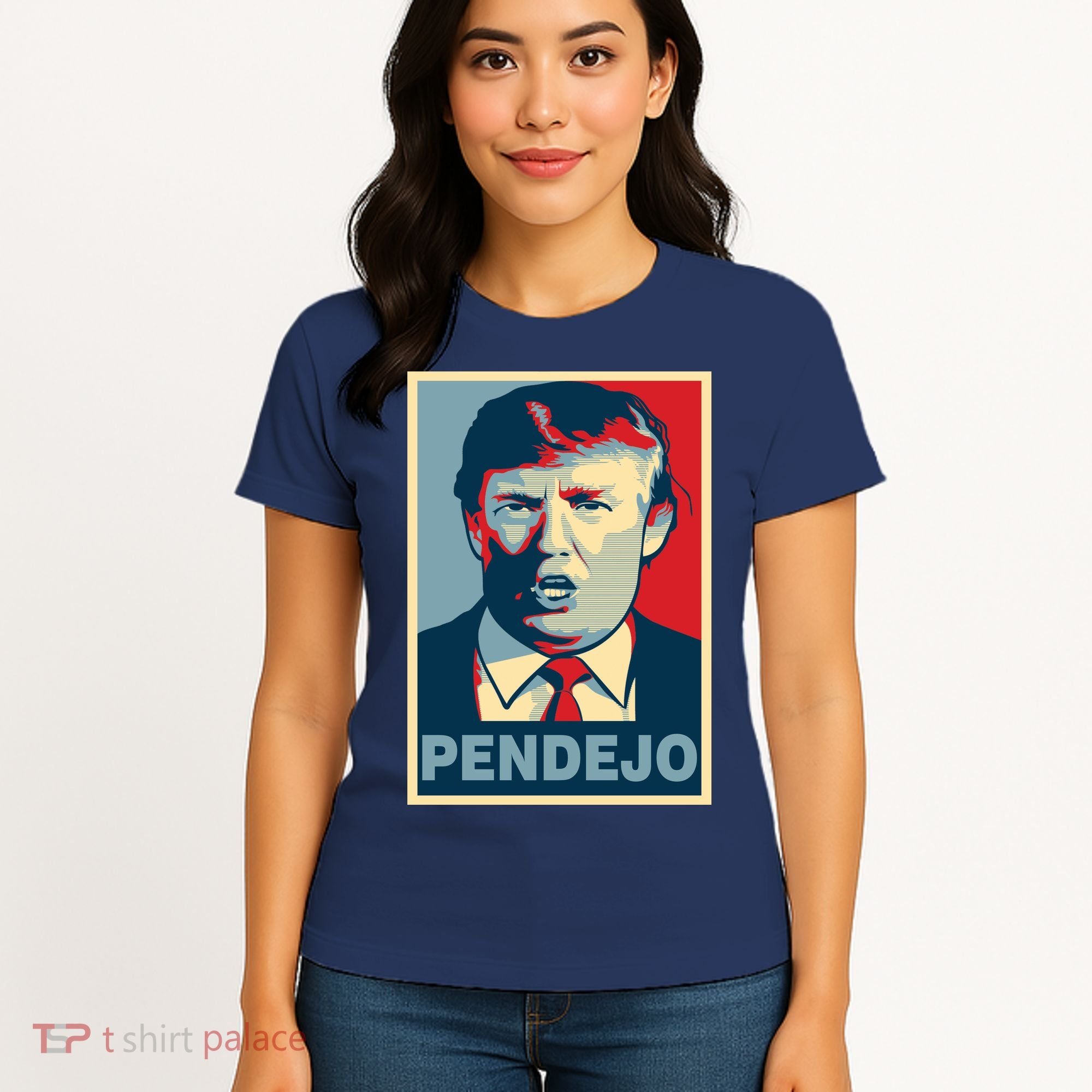 Anti Trump Pendejo Poster Not My President Women's T-Shirt