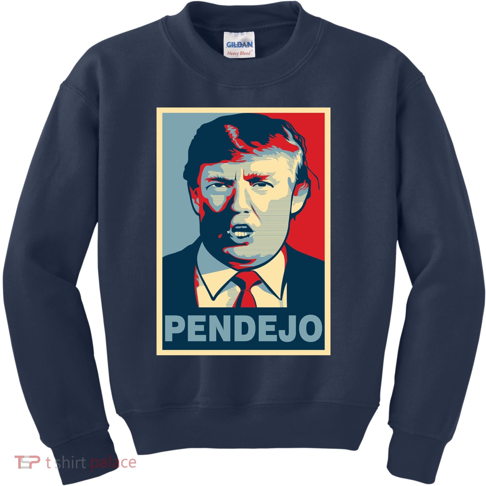 Anti Trump Pendejo Poster Not My President Kids Sweatshirt
