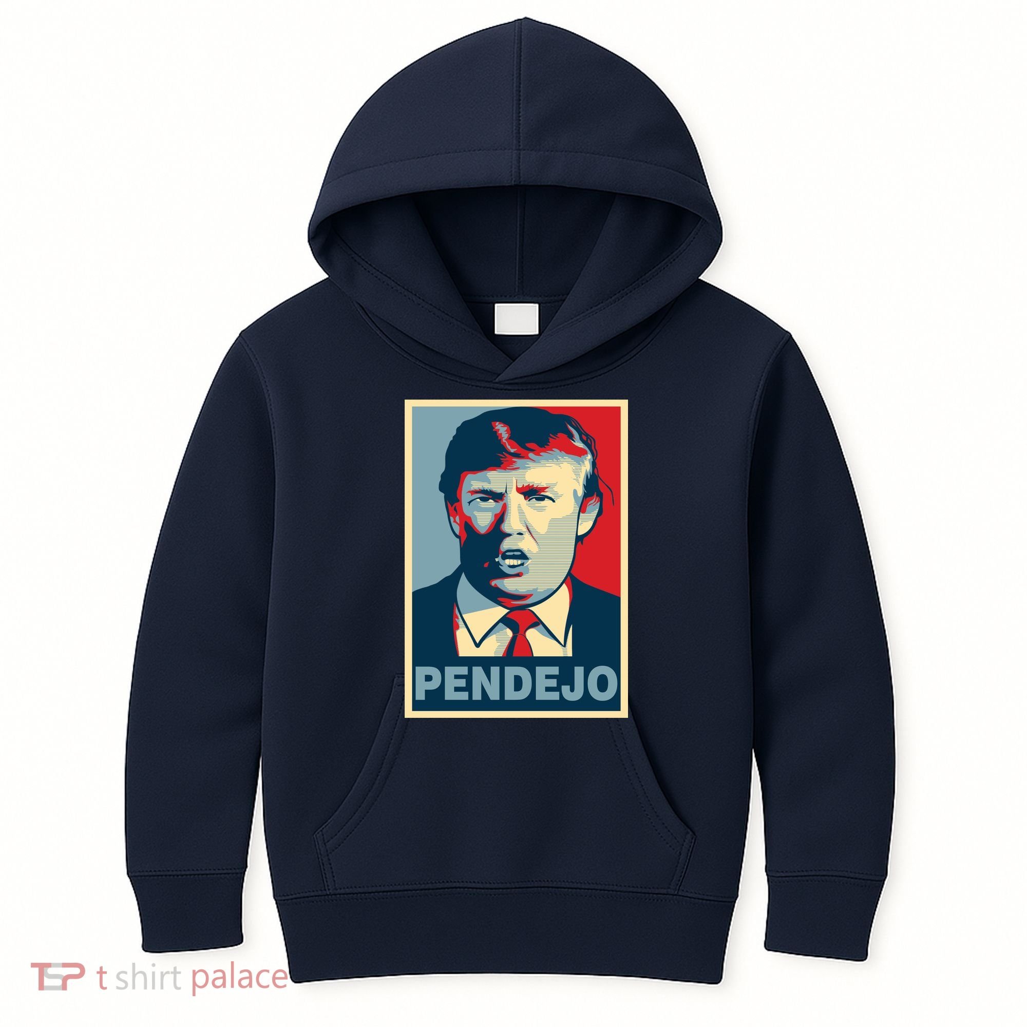 Anti Trump Pendejo Poster Not My President Kids Hoodie