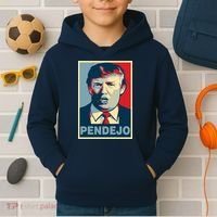 Anti Trump Pendejo Poster Not My President Kids Hoodie thumb 2