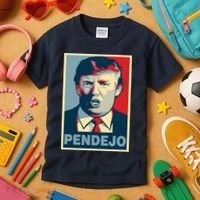 Anti Trump Pendejo Poster Not My President Kids T-Shirt thumb 3