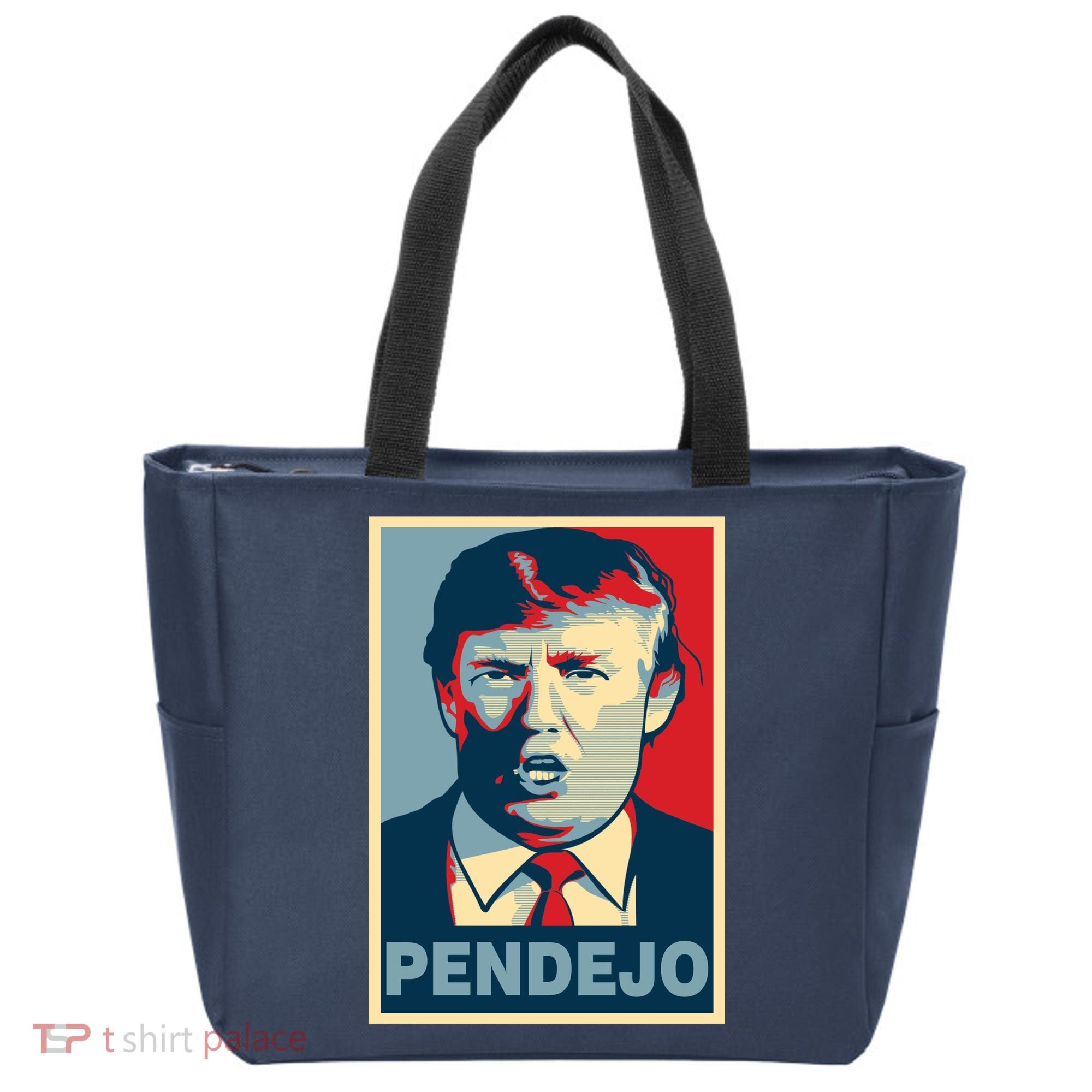 Anti Trump Pendejo Poster Not My President Tote Bag