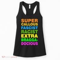 Anti Trump Racist Yes Love Equality No Homophobia Women's Tank Top thumb 0