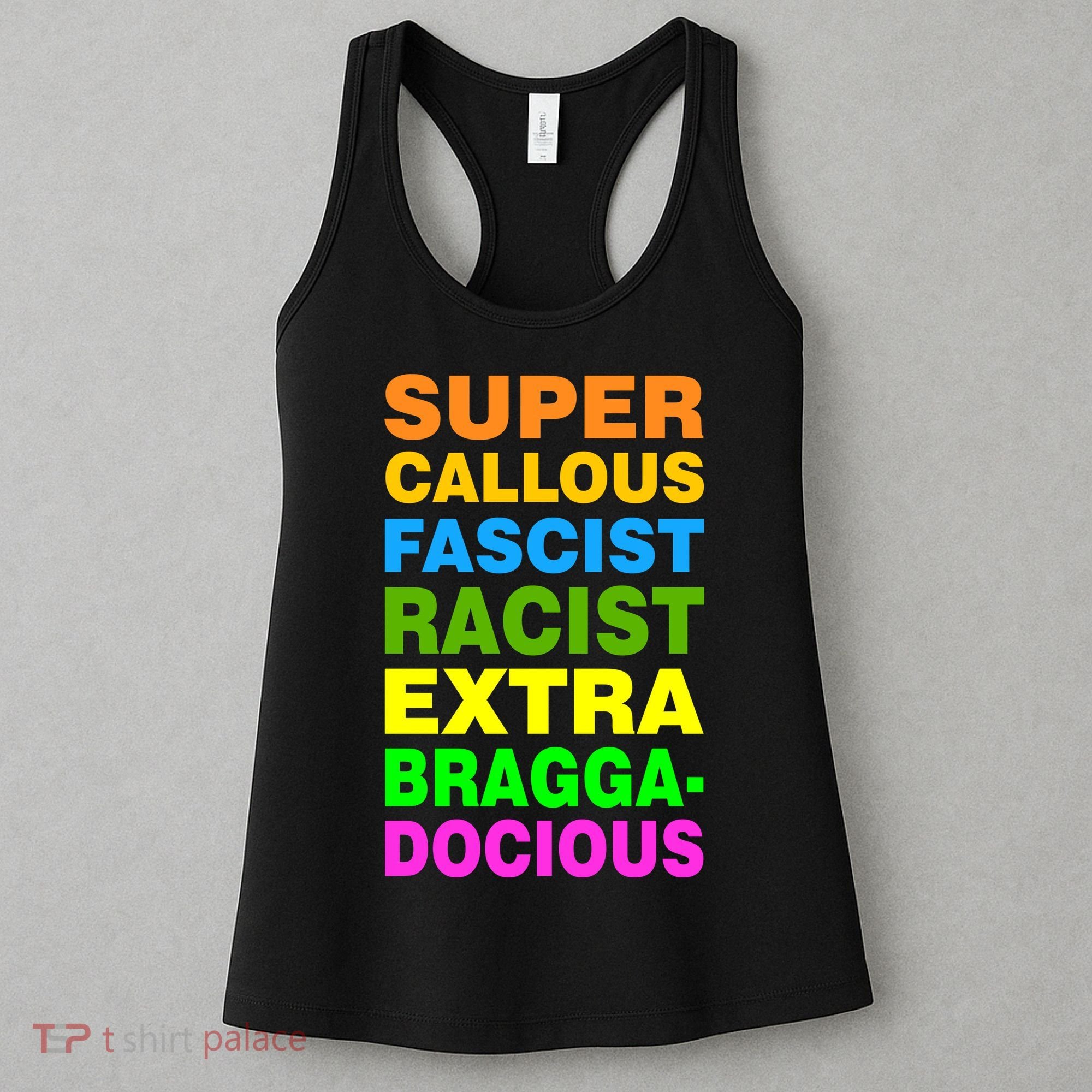 Anti Trump Racist Yes Love Equality No Homophobia Women's Tank Top