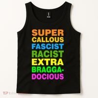 Anti Trump Racist Yes Love Equality No Homophobia Tank Top thumb 2
