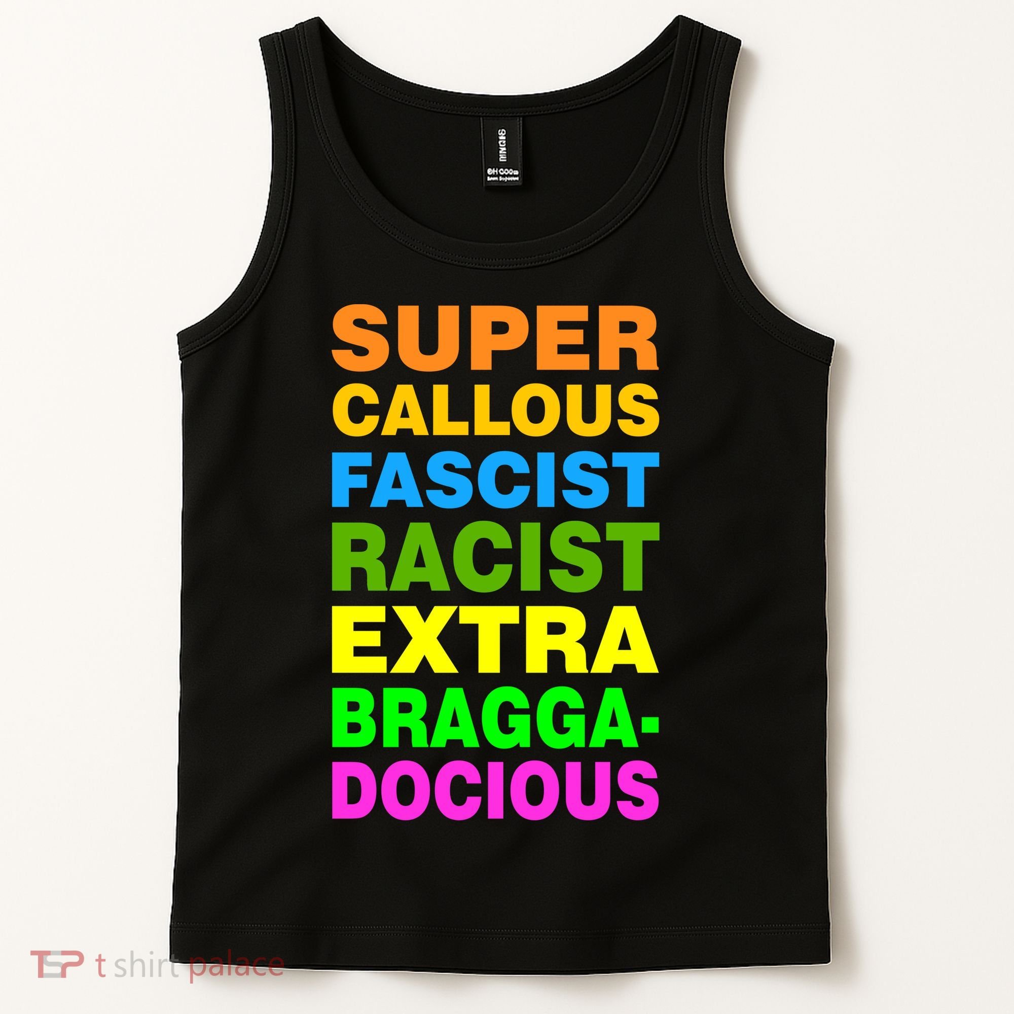 Anti Trump Racist Yes Love Equality No Homophobia Tank Top