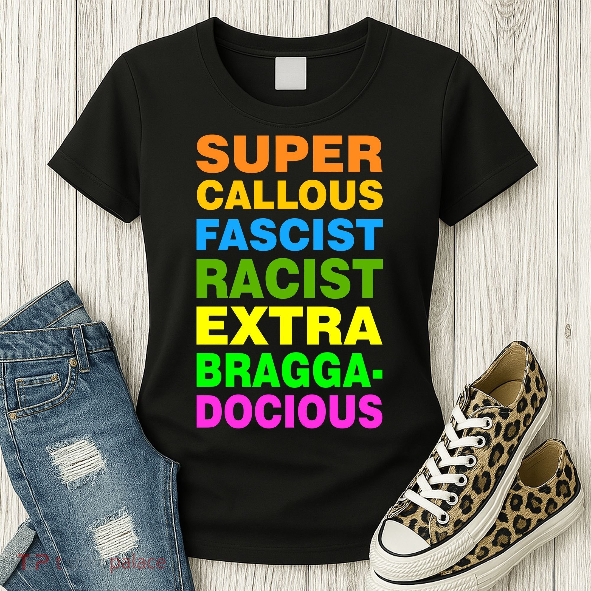 Anti Trump Racist Yes Love Equality No Homophobia Women's T-Shirt