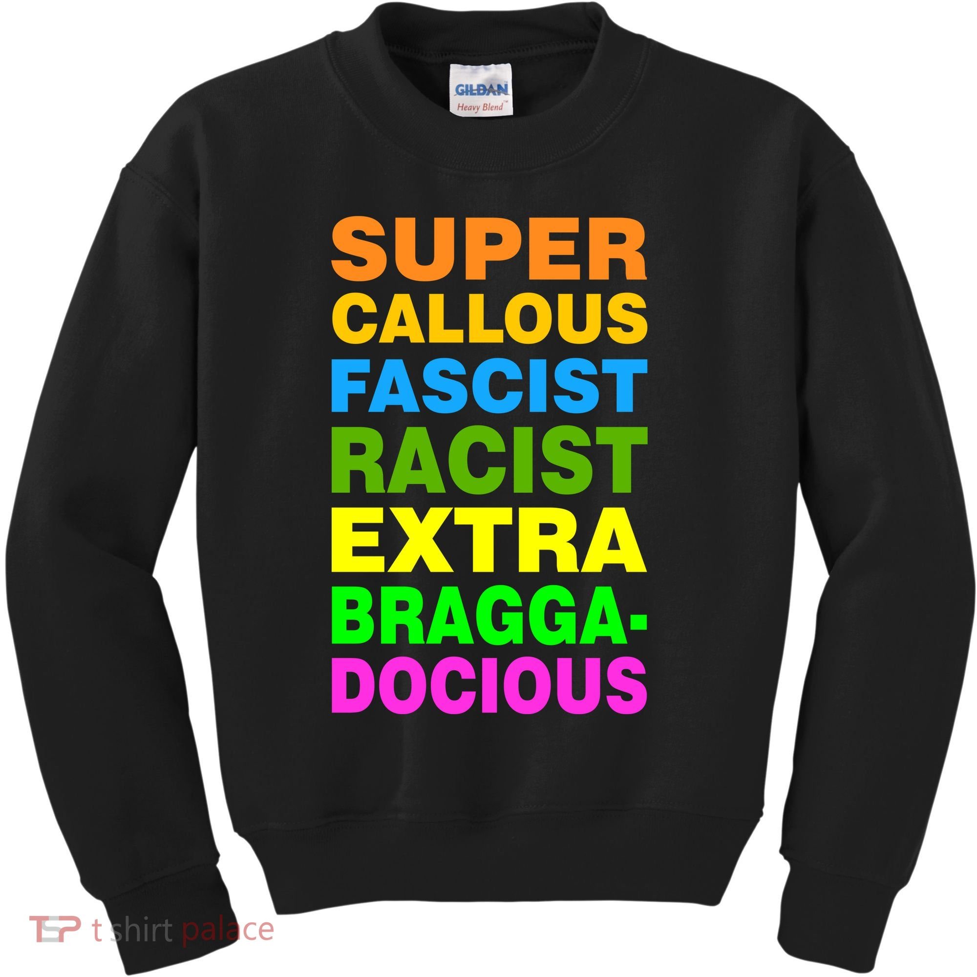 Anti Trump Racist Yes Love Equality No Homophobia Kids Sweatshirt
