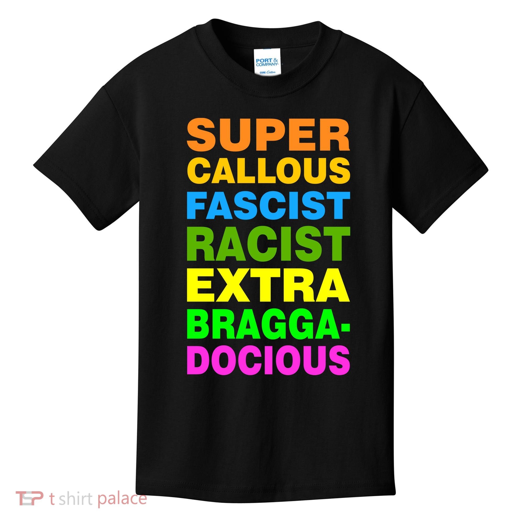 Anti Trump Racist Yes Love Equality No Homophobia Kids T-Shirt