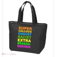 Anti Trump Racist Yes Love Equality No Homophobia Tote Bag thumb 3