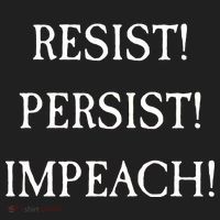Anti Trump Resist Persist Impeach Impeachment Tumbler thumb 3