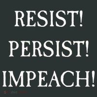 Anti Trump Resist Persist Impeach Impeachment Kids Long Sleeve Shirt thumb 2