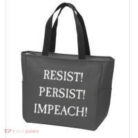 Anti Trump Resist Persist Impeach Impeachment Tote Bag thumb 3