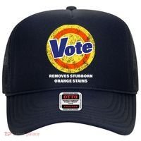 Anti-Trump Vote Removes Stubborn Orange Stains Funny Hat thumb 0