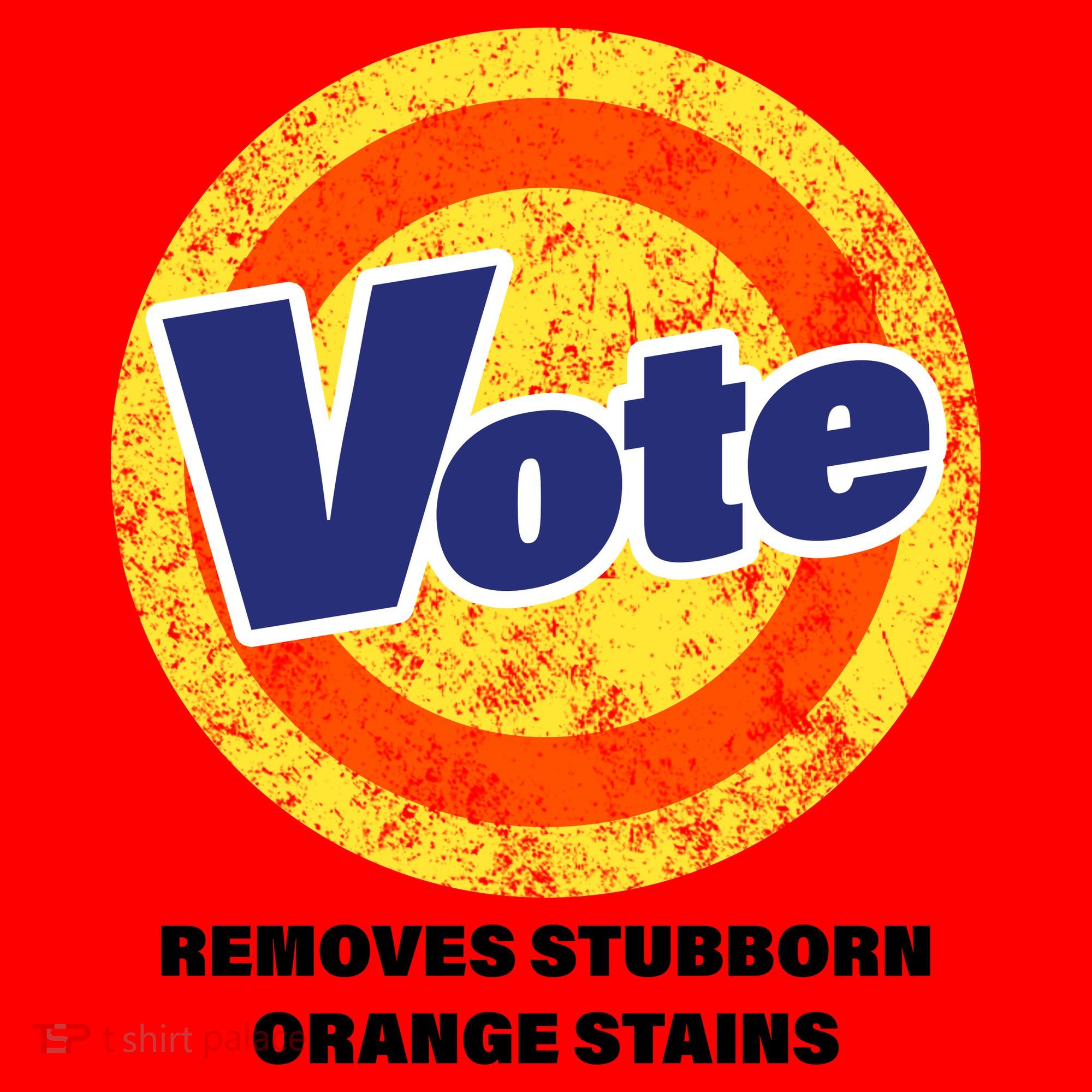 Anti-Trump Vote Removes Stubborn Orange Stains Funny Santa Hat