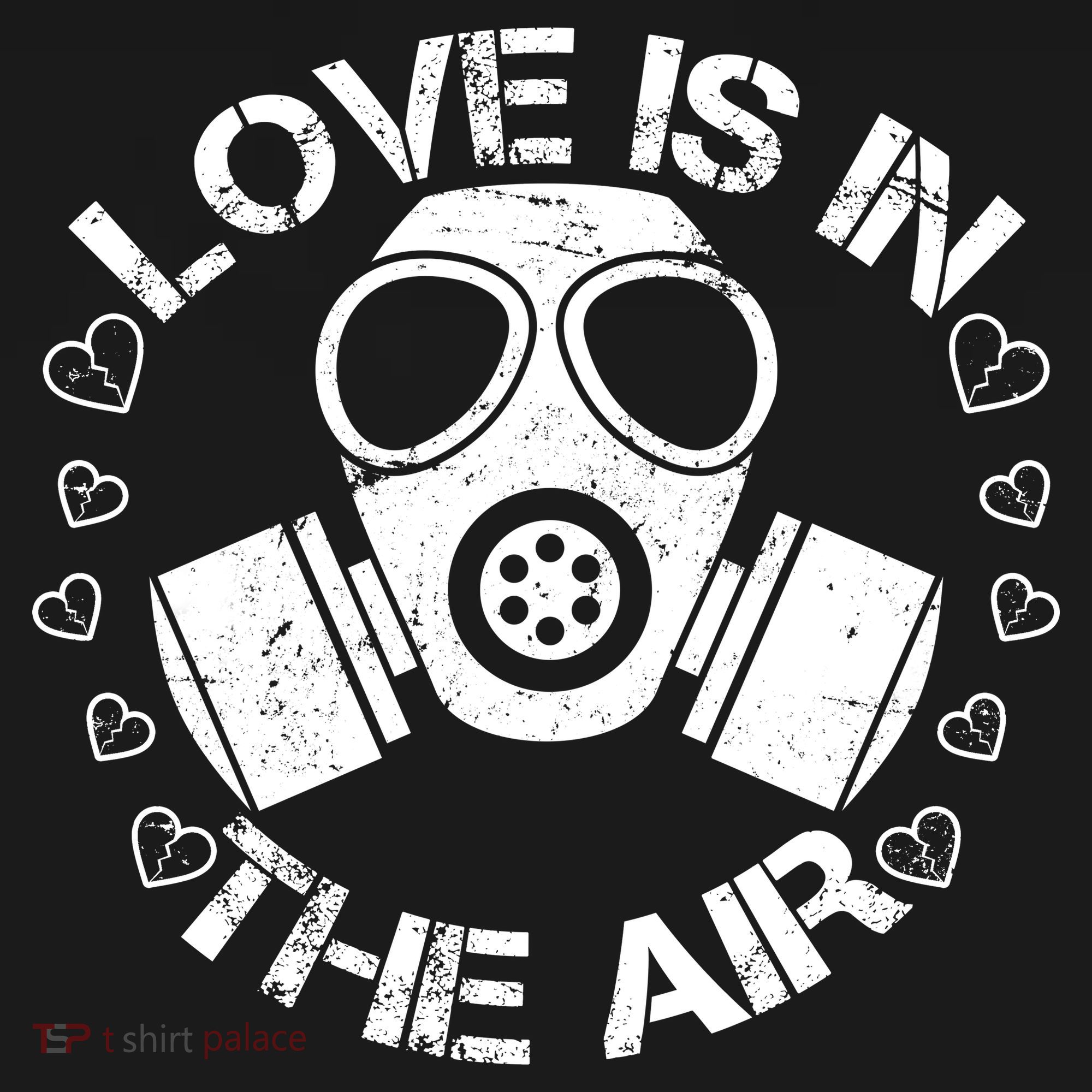 Anti-Valentine Love Is In The Air Women's Hoodie