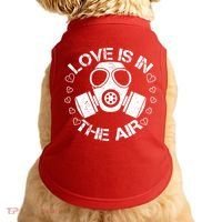 Anti-Valentine Love Is In The Air Doggie Tank thumb 0