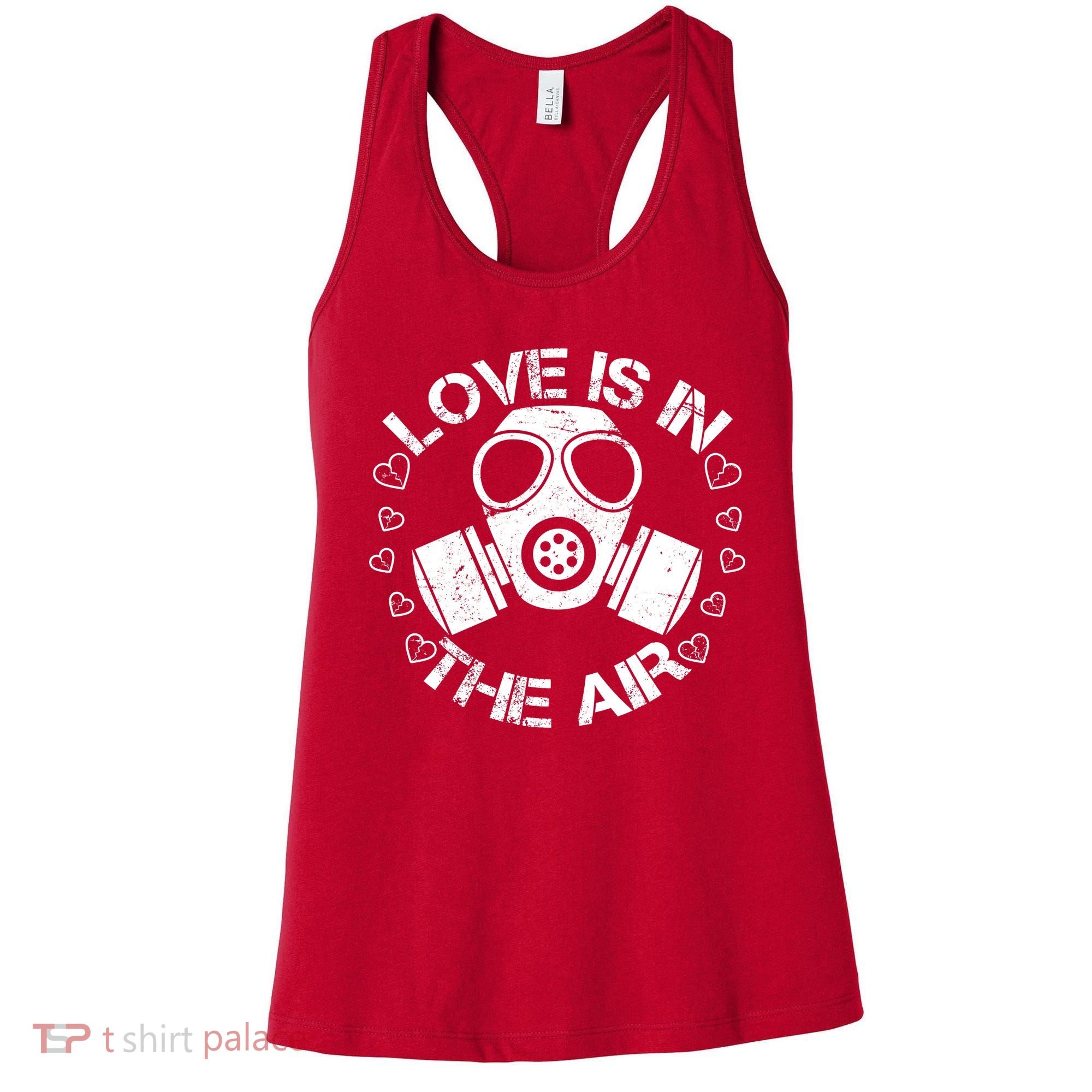 Anti-Valentine Love Is In The Air Women's Tank Top