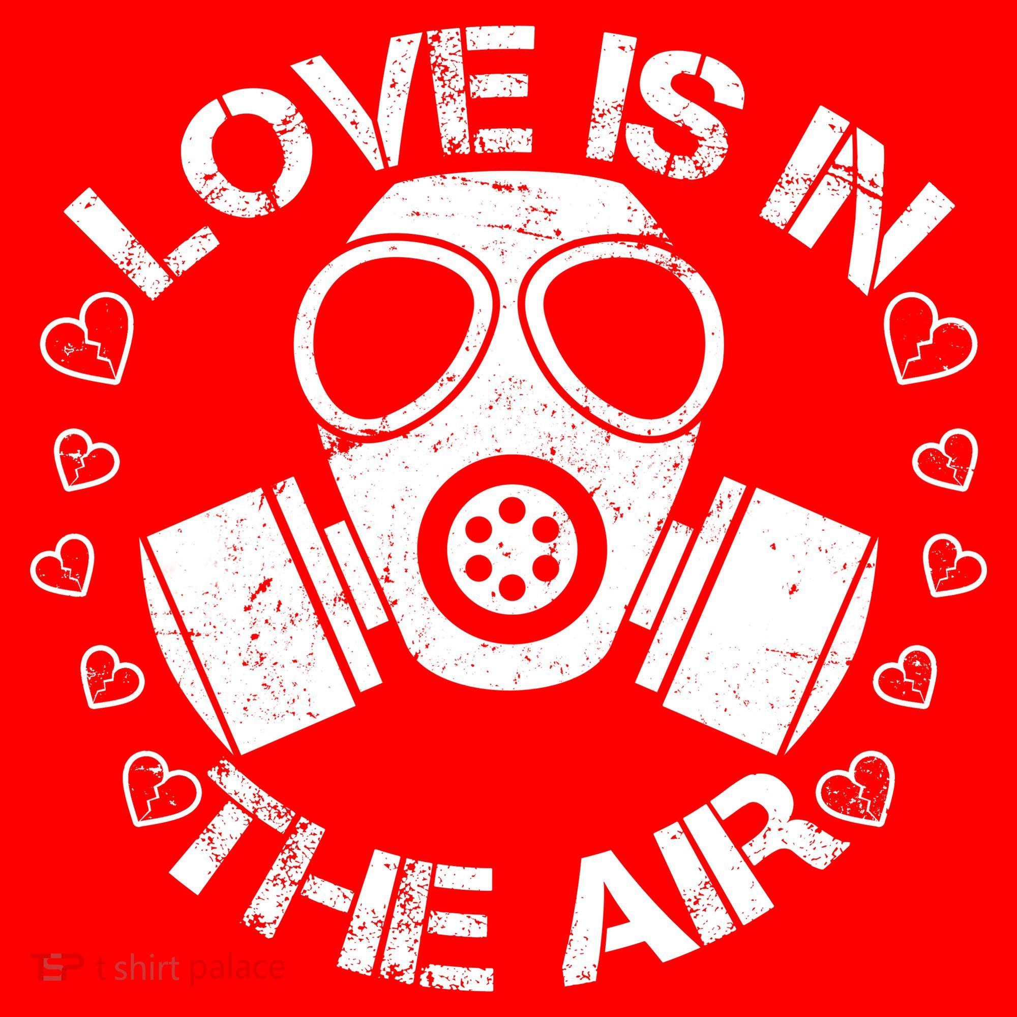Anti-Valentine Love Is In The Air Women's Tank Top