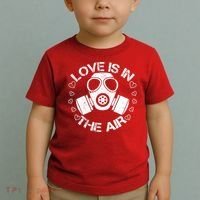 Anti-Valentine Love Is In The Air Toddler T-Shirt thumb 2