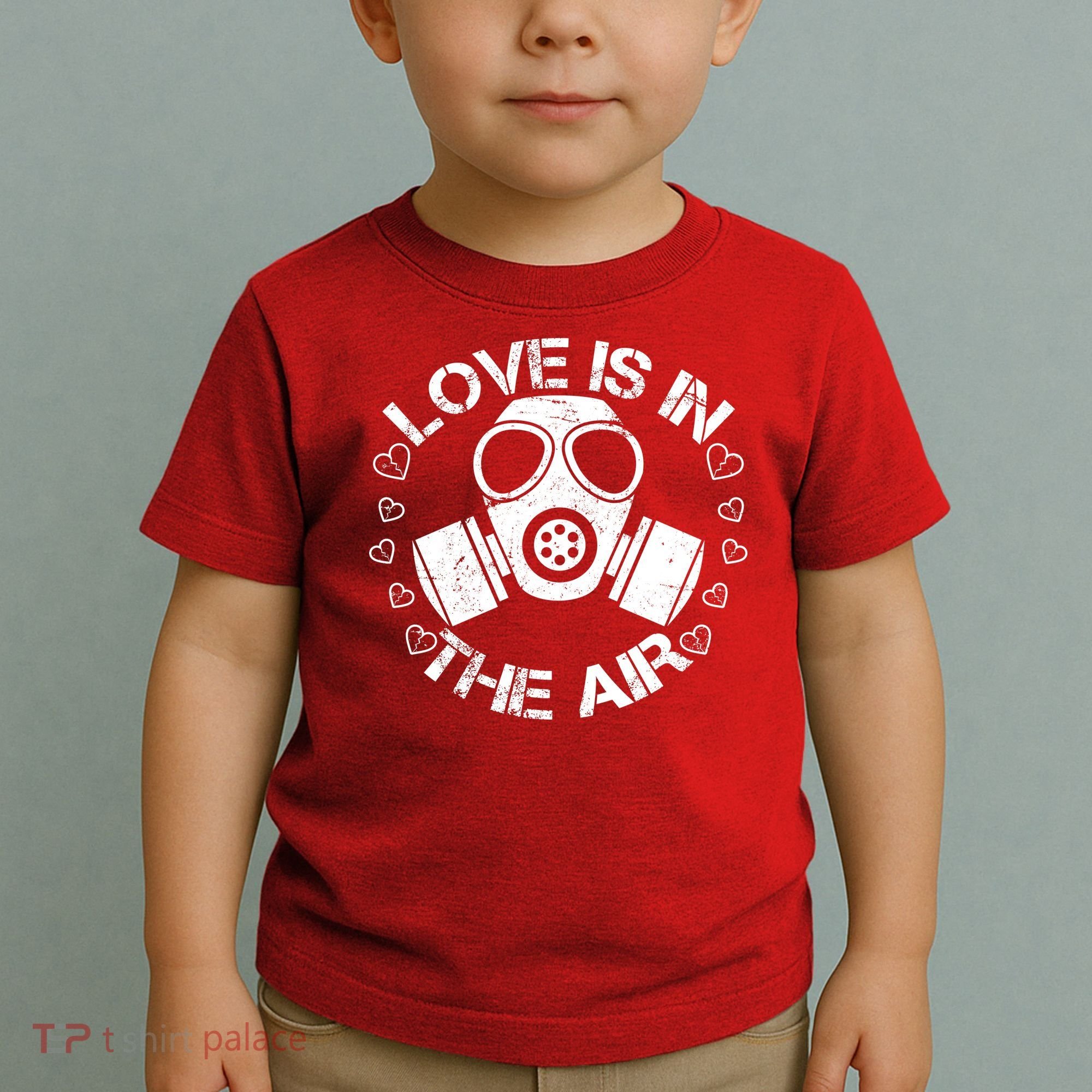 Anti-Valentine Love Is In The Air Toddler T-Shirt