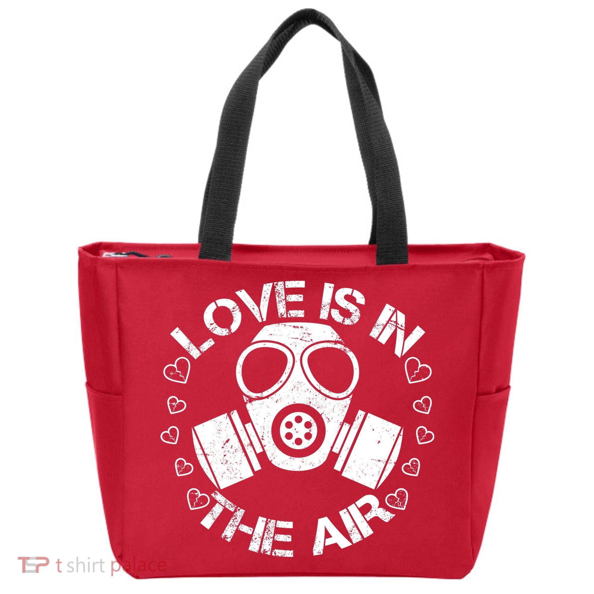 Anti-Valentine Love Is In The Air Tote Bag
