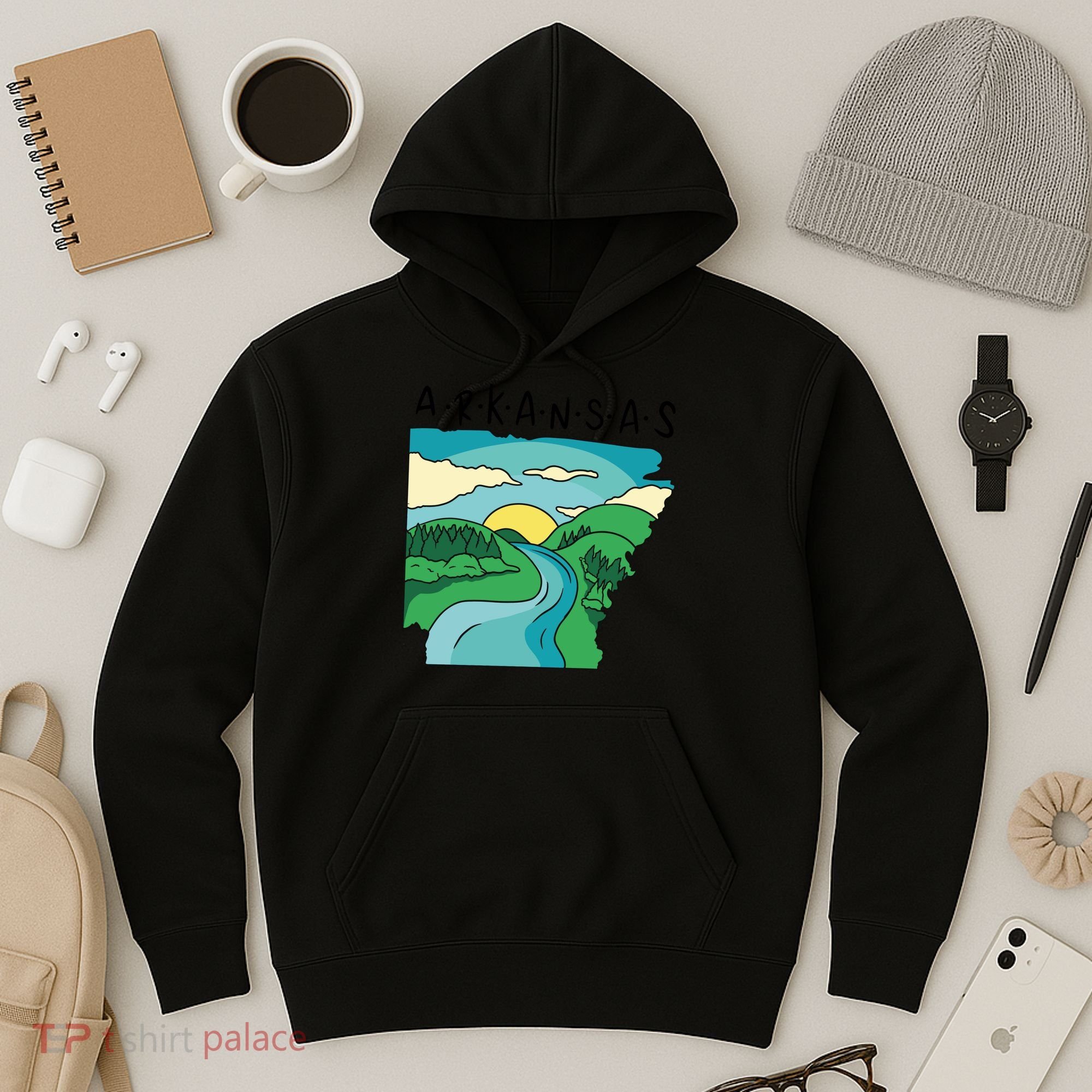 Arkansas Nature View Hoodie