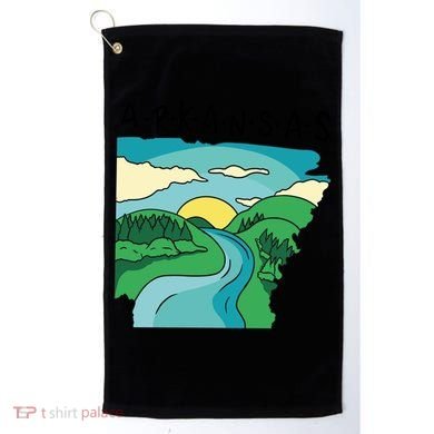 Arkansas Nature View Golf Towel
