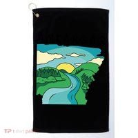 Arkansas Nature View Golf Towel thumb 0