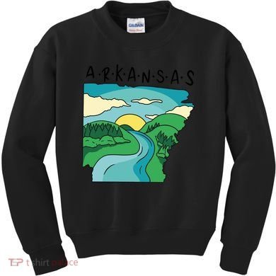 Arkansas Nature View Kids Sweatshirt
