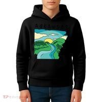 Arkansas Nature View Kids Hoodie thumb 4