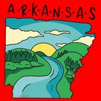 Arkansas Nature View Santa Hat thumb 1