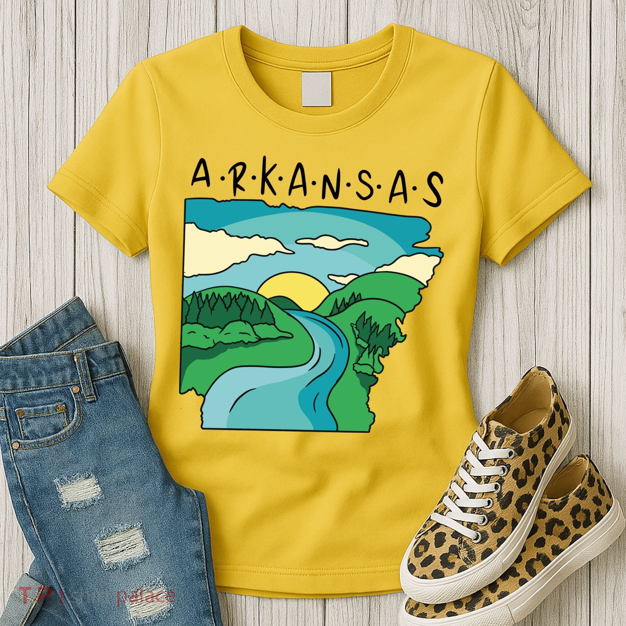 Arkansas Nature View Women's T-Shirt