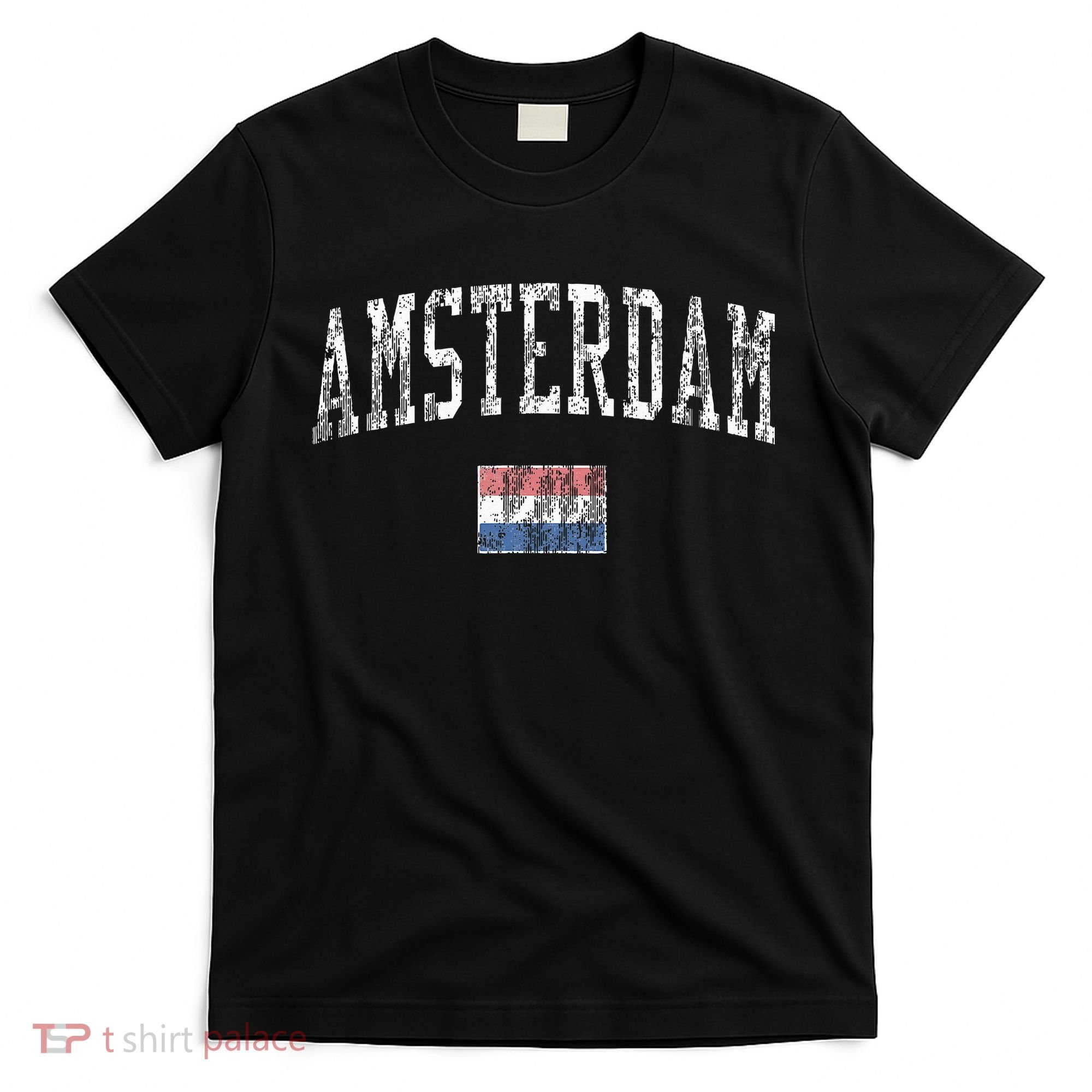 Amsterdam Netherlands Vintage Sports T-Shirt