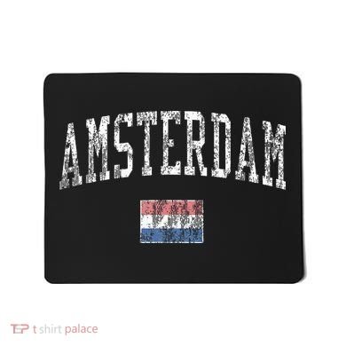 Amsterdam Netherlands Vintage Sports Mousepad