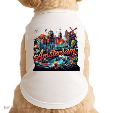 Amsterdam Netherlands Windmills Holland Doggie Tank