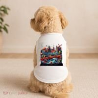 Amsterdam Netherlands Windmills Holland Doggie Tank thumb 2