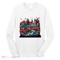 Amsterdam Netherlands Windmills Holland Long Sleeve Shirt thumb 0