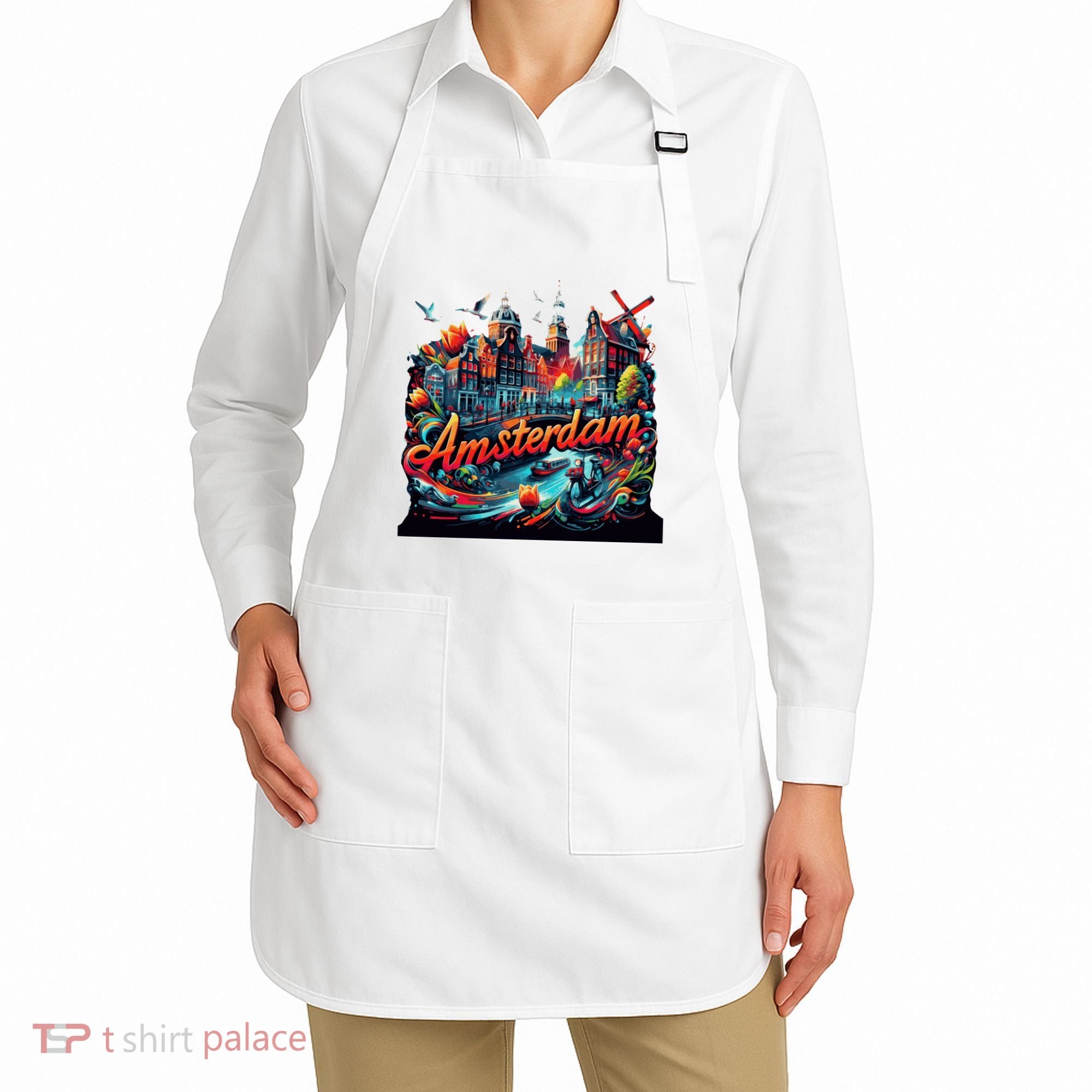 Amsterdam Netherlands Windmills Holland Apron