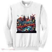 Amsterdam Netherlands Windmills Holland Sweatshirt thumb 0