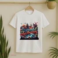 Amsterdam Netherlands Windmills Holland T-Shirt thumb 2