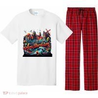 Amsterdam Netherlands Windmills Holland Pajama Set thumb 0