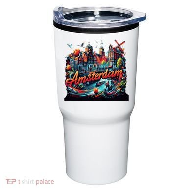 Amsterdam Netherlands Windmills Holland Tumbler