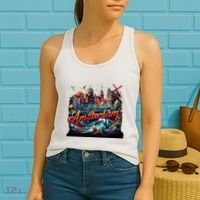 Amsterdam Netherlands Windmills Holland Women's Tank Top thumb 2