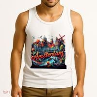 Amsterdam Netherlands Windmills Holland Tank Top thumb 3