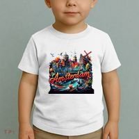 Amsterdam Netherlands Windmills Holland Toddler T-Shirt thumb 2